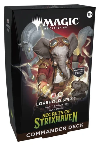 Magic the Gathering Secrets of Strixhaven Commander Deck Lorehold Spirit English